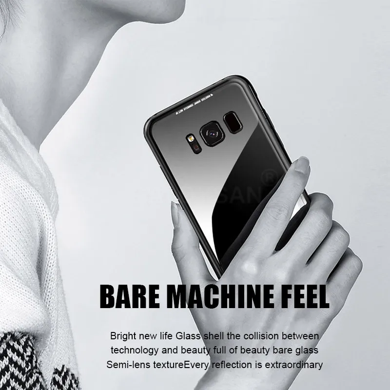 Магнитная Адсорбция Роскошный чехол для телефона samsung Galaxy S9 S8 плюс стройной