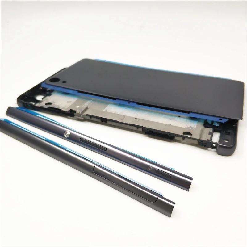 Полный корпус средняя передняя рамка Корпус для Sony Xperia XA F3111 F3112 F3115 + Боковая