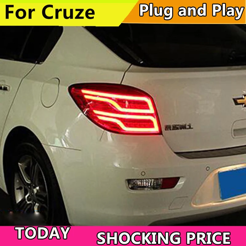 Doxa автомобильный Стайлинг для Chevrolet Cruze задние светильник s 2009 2015 ЛЮК обратно