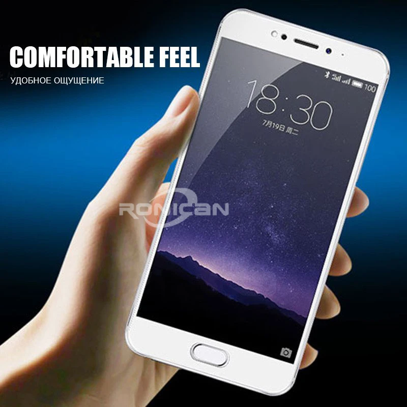 3D полное покрытие закаленное стекло для MEIZU M5S M5 Note M5C MX6 M6 M3 M3E Защитная пленка