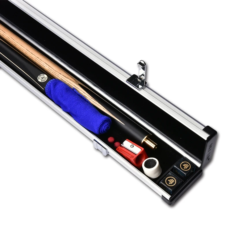 

Jianying Billiard Club Box 3/4 Black Eight Snooker All-aluminium Alloy Billiard Club Box Split Club Box Double Groove Club Box