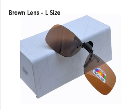 Brown Lens L size Ralferty, ультра-светильник, на застежке, солнцезащитные очки, поляризационные, солнцезащитные очки, 3 размера, для вождения, линзы ночного видения, анти-UVA Оттенки для женщин и мужчин - Цвет линз: Brown Lens L size