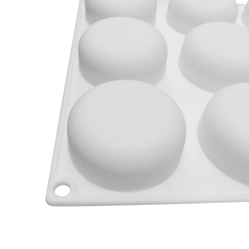 Еда класс Силиконовые 15 отверстий 3D сплющенной формы DIY торт мусс Cookie формы для шоколада украшения торта инструменты