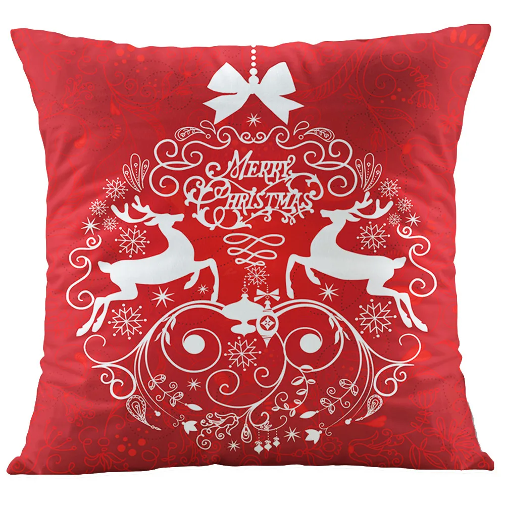 НОВАЯ РОЖДЕСТВЕНСКАЯ наволочка для дома с рождественским принтом, наволочка, чехол для подушки, декоративная подушка, роскошная Наволочка на Рождество, Kerst