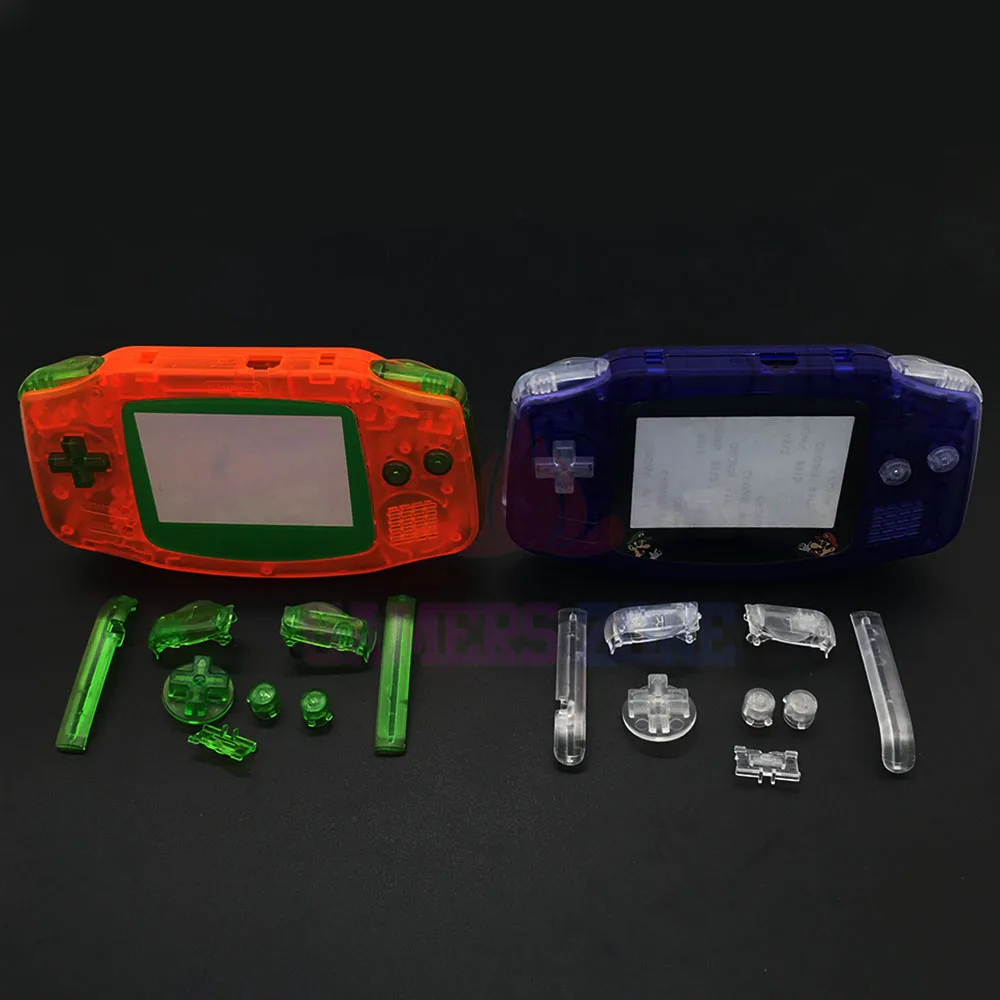 AB Красочные L R кнопки клавиатуры для Gameboy Advance кнопки рамки для GBA D колодки кнопки включения выключения