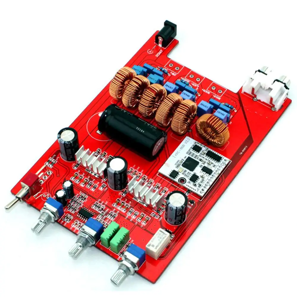 TPA3116 2 1 Bluetooth 100 Вт + 50*2 класса D усилитель мощности плата HIFI YJ00289|Усилители мощности|