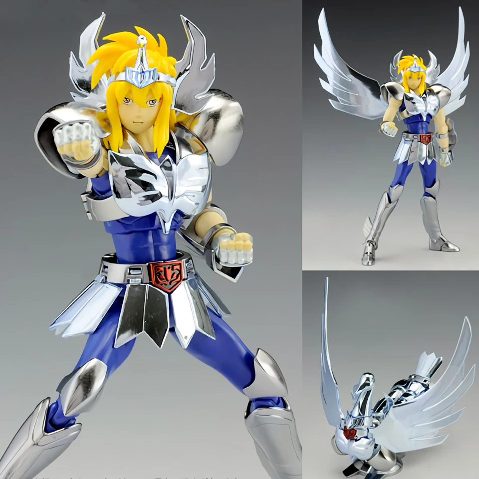 Tronzo Оригинальный Bandai Saint Seiya Cygnus Hyoga Revival ПВХ экшн фигурка модель бронзовая ткань