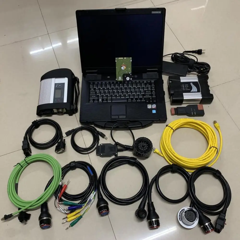 2021 03 V 2in1 hdd для b mw ICOM NEXT диагностики автомобиля и MB Star SD C4 подключения диагноз с