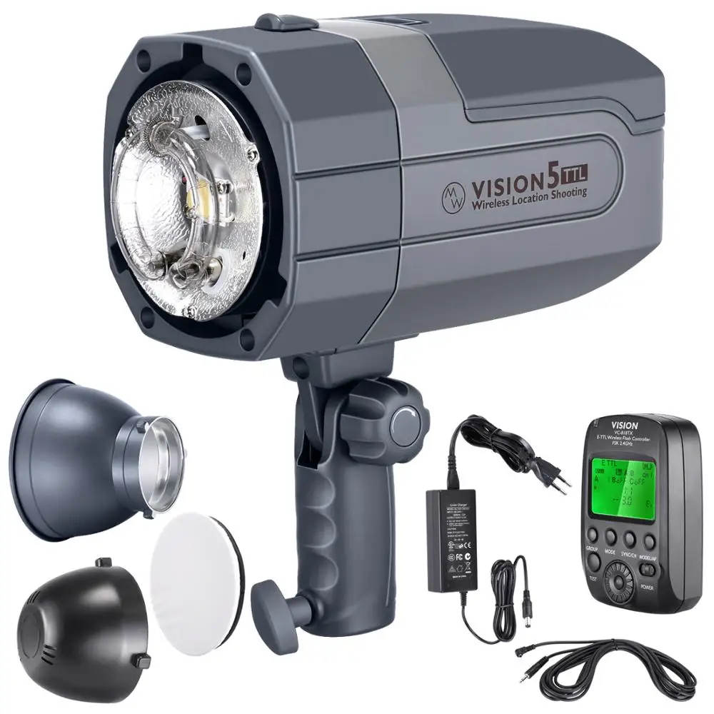 Вспышка Neewer Vision5 400 Вт ttl для Canon/Nikon/sony HSS студийный стробоскоп с системой 2 4G и