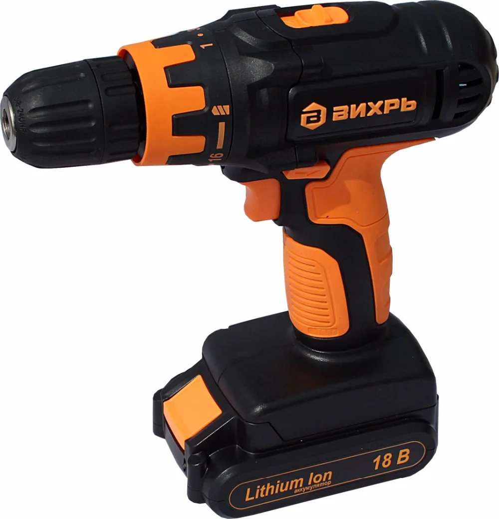 Аккумуляторный шуруповерт Bихрь ДА-18Л-2К | Инструменты
