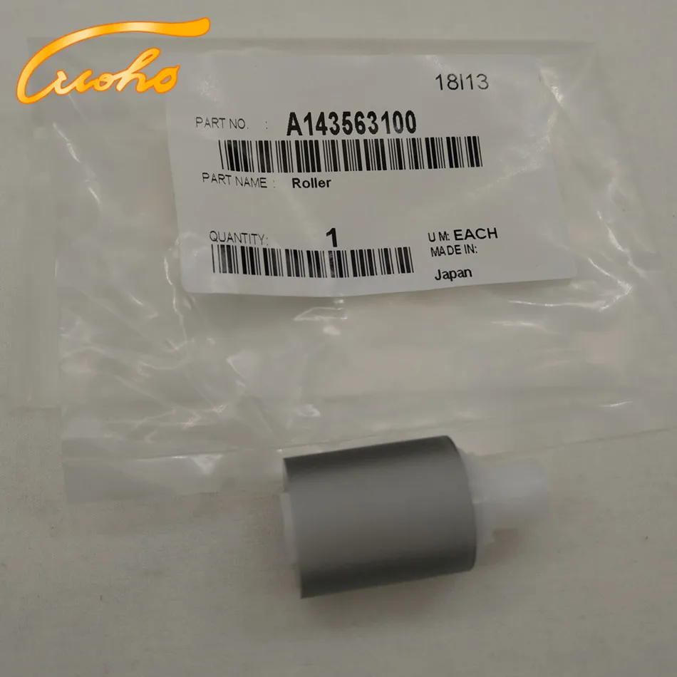

10* Genuine A143563100 Bizhub 283 ADF pickup roller for Konica Minolta Bizhub 283 223 363 423 7828 printer part ADF Feed Roller