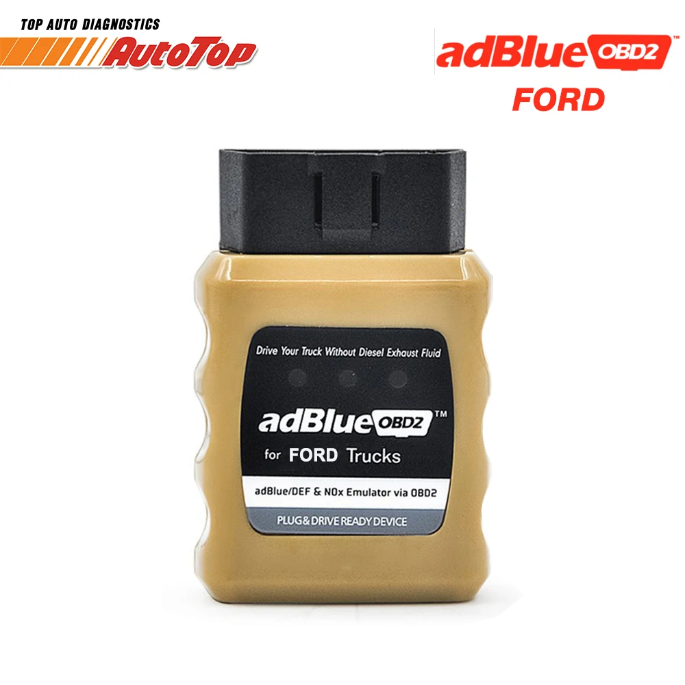 2019 Новый эмулятор Adblue OBD2 AdblueOBD2 для грузовиков FORD Adblue/DEF Nox евро 4/5 через Ford|euro 4|adblue