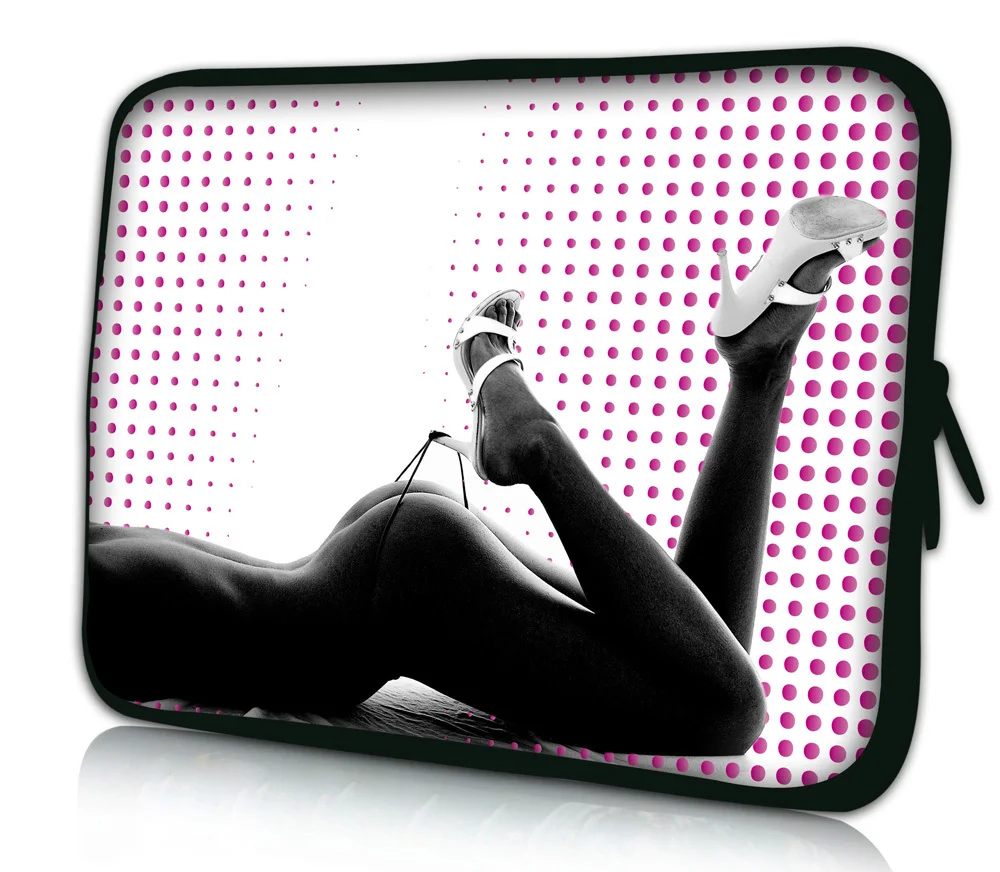 Сексуальная леди 12 &quotноутбук Мягкий неопреновый рукав сумка чехол для Samsung Google 11