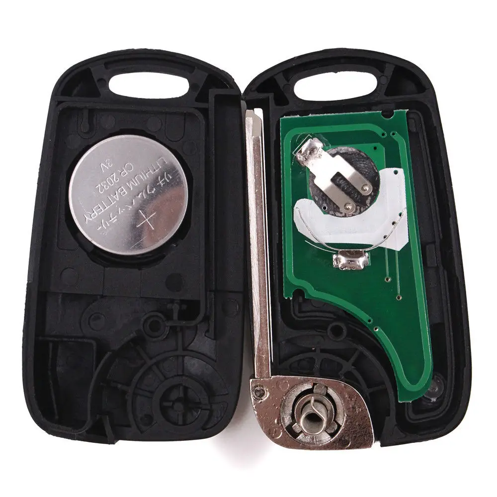 KEYECU высококачественный складной автомобильный ключ-брелок с дистанционным