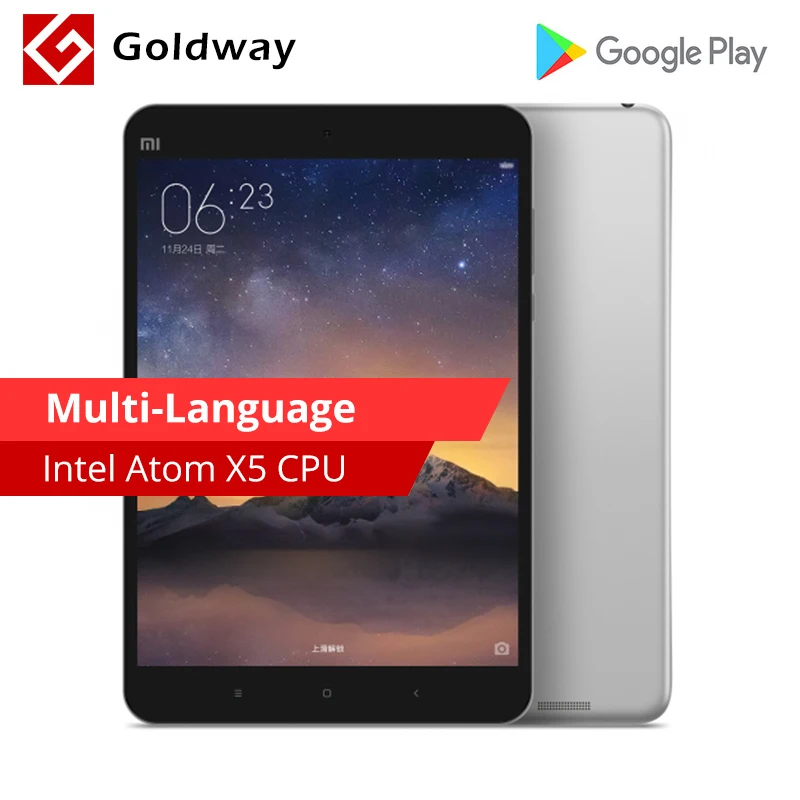 Оригинальный Xiaomi mi Pad 2 Prime 64 Гб rom UI Tablet ПК Intel Atom X5 опционально 7 9 &quot2048x1536 6190 мАч 8 Мп