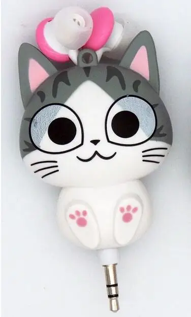 Новые наушники hello kitty, много мультфильмов, 3,5 мм, с коробкой, детские подарочные наушники - Цвет: 1
