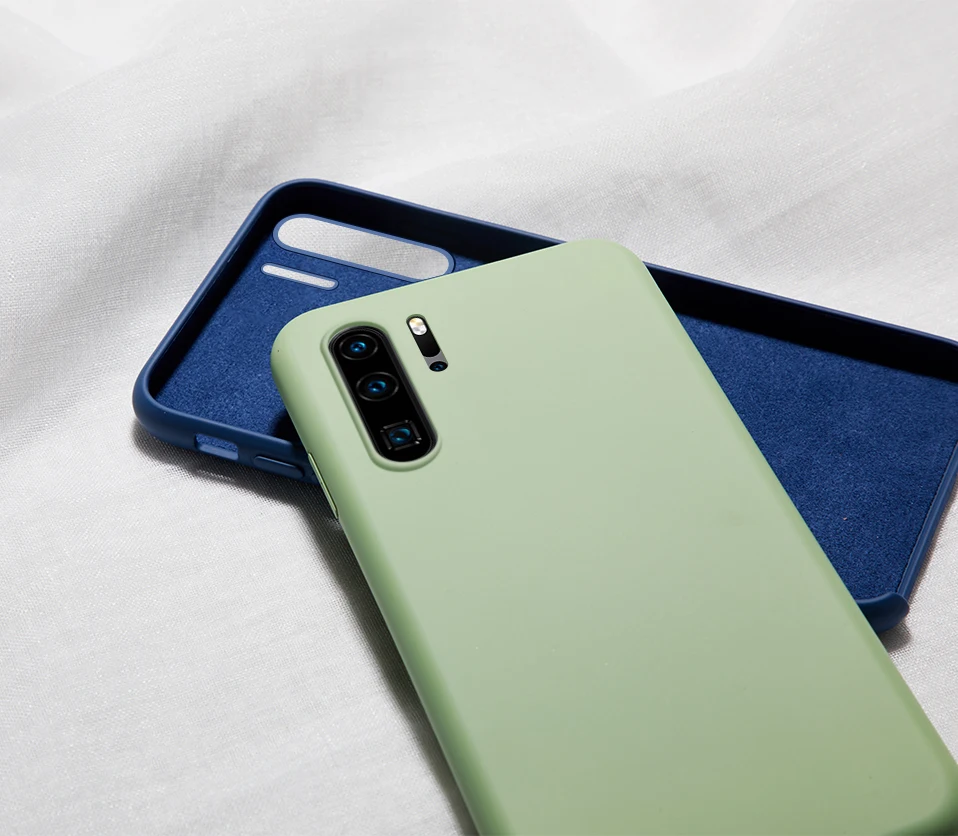 Жидкий силиконовый чехол для huawei P30 Pro P20 Y9 милый прозрачный бампер чехол для Funda huawei P20 P30 Lite чехол для телефона