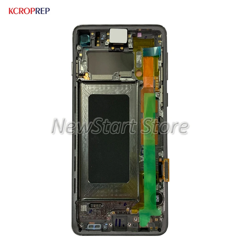 ЖК-дисплей AMOLED для Samsung Galaxy S10 SM-G9730 G973F G973U G973N сенсорный экран дигитайзер в сборе