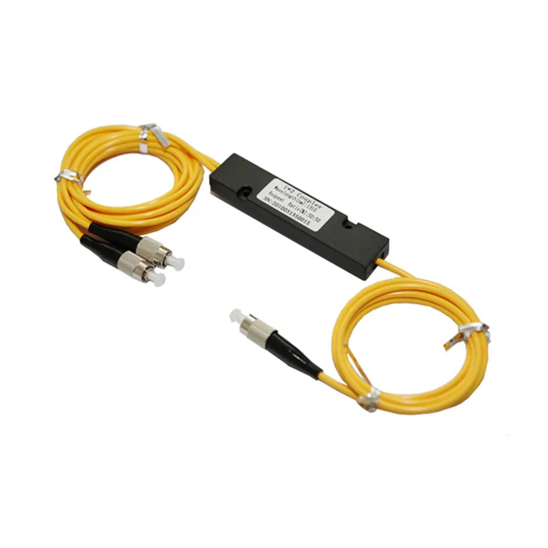 FC UPC 1X2 Волоконно Оптический FTTH разветвитель оптический FBT муфта 1x2 Singlemode simplex plc