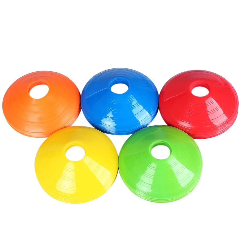 Бесплатная доставка 12 шт Мягкий PP диск для аджилити конусов футбола|disc cones|soccer disc