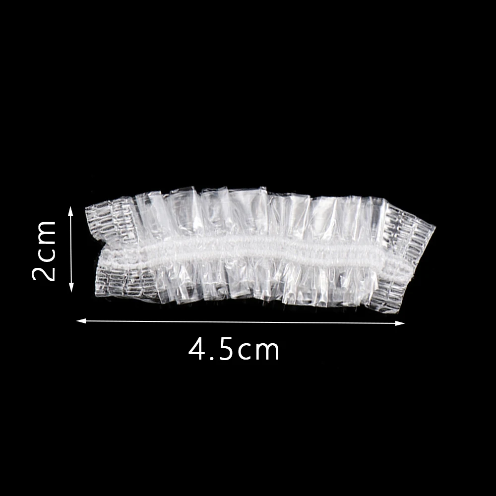 50/100PCS Disposable One-off Earmuffs Plastic Waterproof Ear Cover Bath Shower Salon Hair Dyeing Protector Caps Tools | Красота и