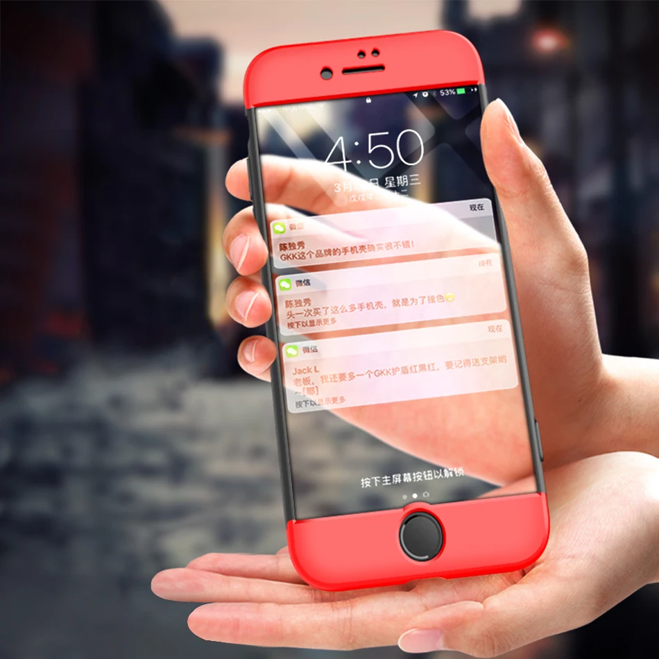 Olaf полная защита 360 Ультратонкий чехол для телефона iPhone 6 7 8 X Полный Чехол 6/6S/7/8 Plus