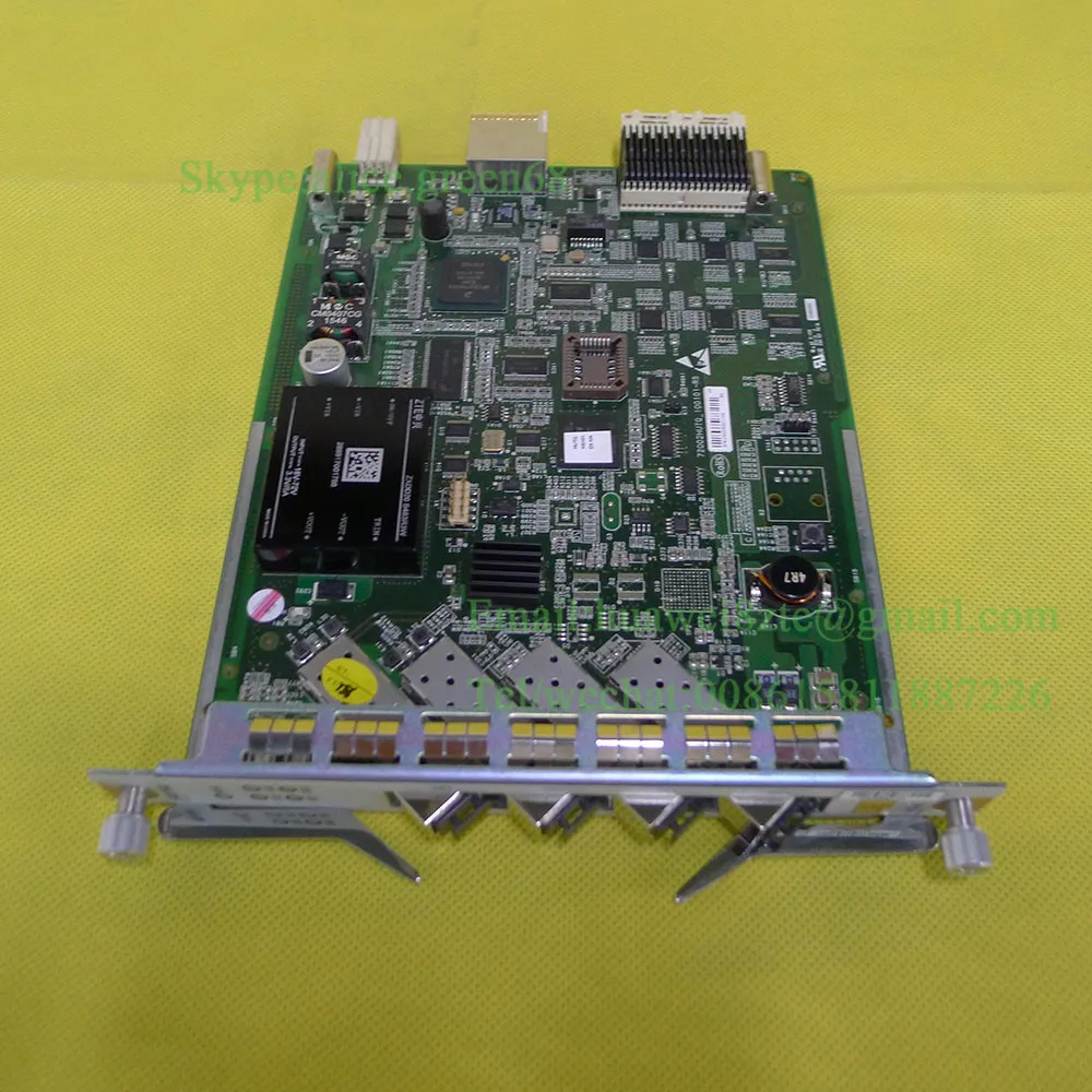 Оригинальные 4 порта ZTE 10G uplink плата HUTQ для C300 OLT оборудование карты с 2 шт и 1 25G