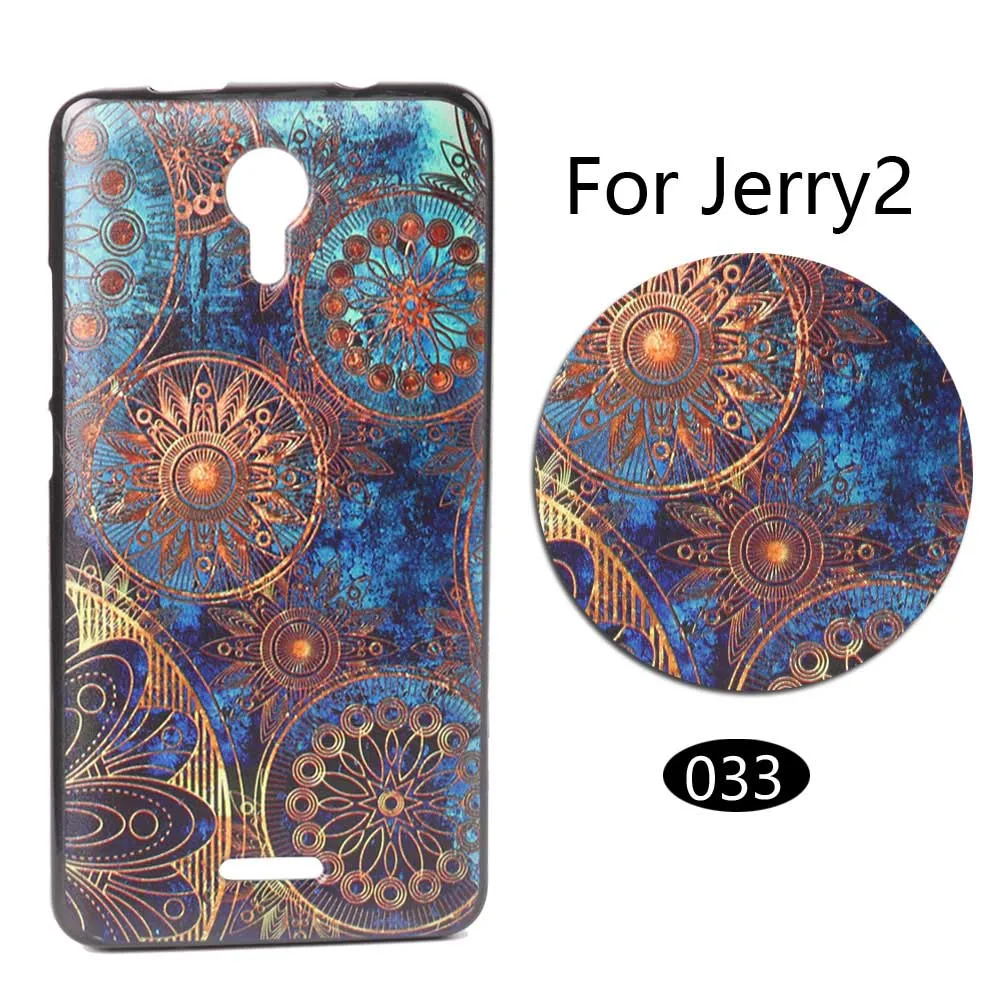 Yisisource Новое прибытие для Wiko Jerry 2 красочные Funda Оригинальная мягкая силиканая задняя крышка-чехол для телефона для Wiko Jerry 2 мультфильм Coque - Цвет: 033