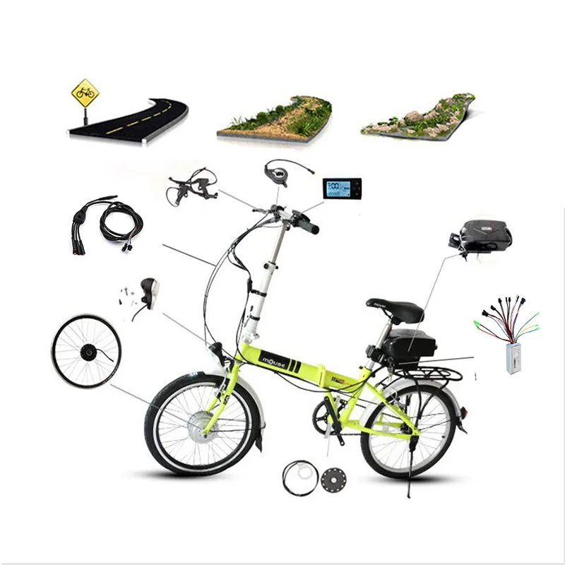 36V 48V 500W электрический велосипед комплект для 20 &quot26&quot 700C 29 &quotколесный гидромотор