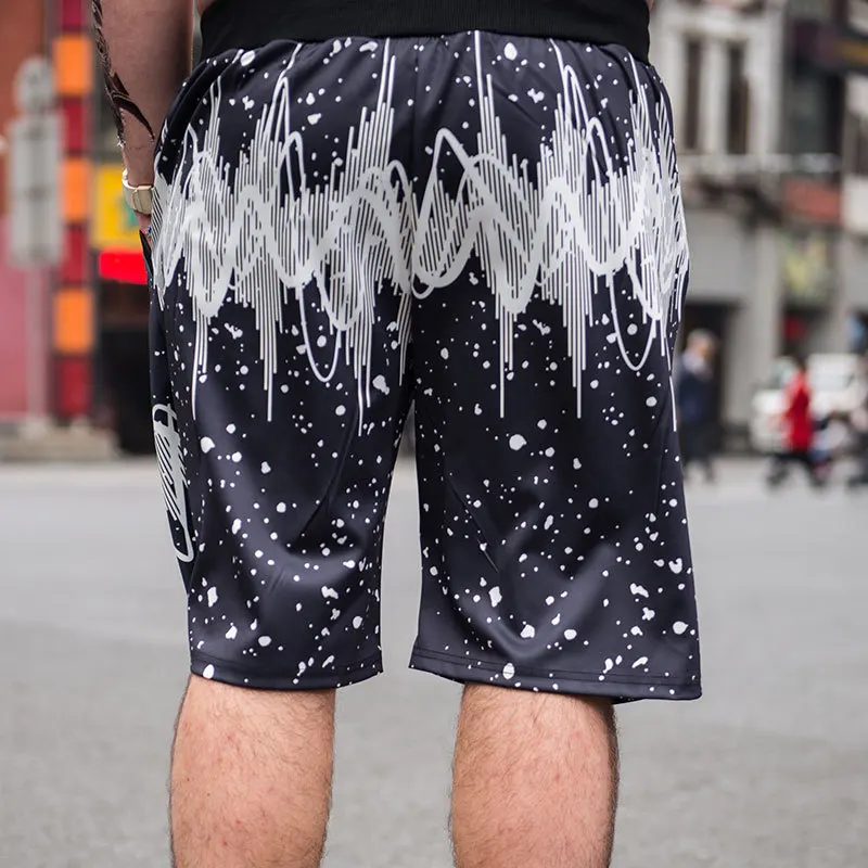 Повседневные мужские шорты для занятия спортом бега дышащий хлопок