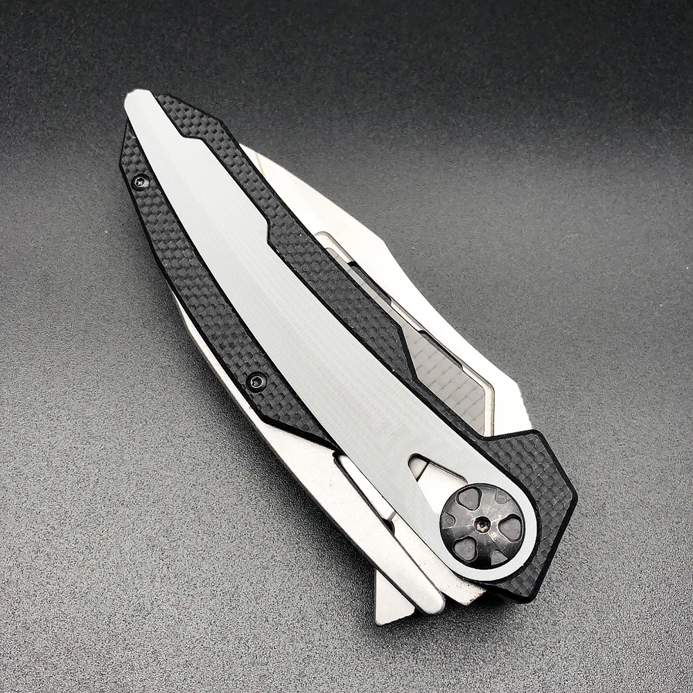 Тактический складной нож BMT ZT 0999 ZT0999 D2 из стали+ углеродного волокна, карманный нож с ЧПУ, походные охотничьи ножи для повседневного использования