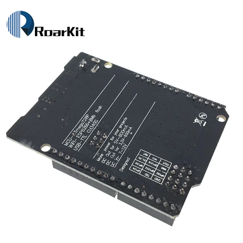 UNO R3 + WiFi ATmega328P ESP8266 (память 32 Мб) Φ CH340G для Arduino Uno NodeMCU WeMos Новое поступление |