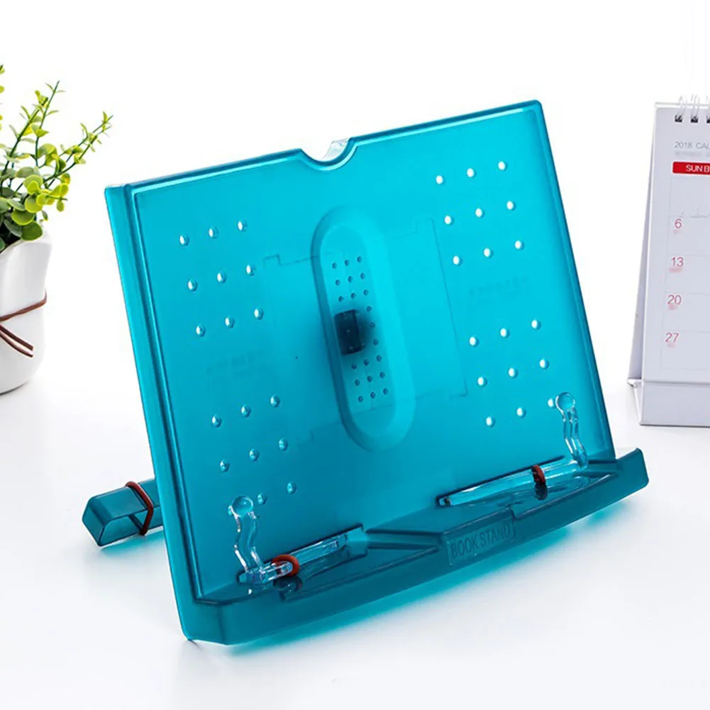 Пластик музыка подставки для книг портативный стол регулируемый держатель