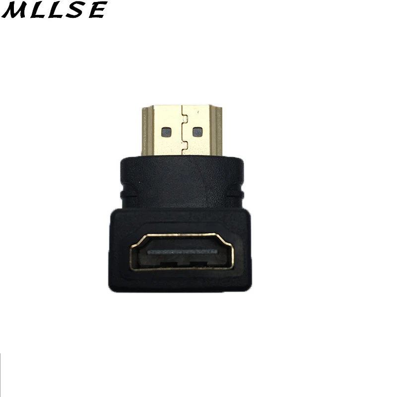 MLLSE 2 шт./лот 90/270 градусов угол HDMI к Мужской женскому Переходный кабель конвертер