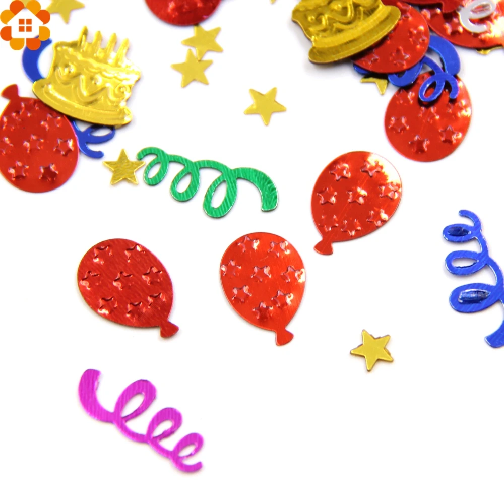 30 г/пакет с днем рождения блестящие конфетти пластиковое Дети День