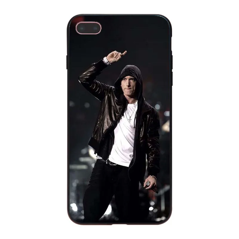 MaiYaCa хип хоп рэппер Eminem rap новые супер милые чехлы для телефонов iPhone 8 7 6 6S Plus X 10 5 5S SE