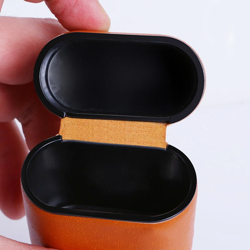 Aipods чехол для Air Pods Кожаные чехлы с веревочным крючком Earpods защитный Erpods Чехлы Coque