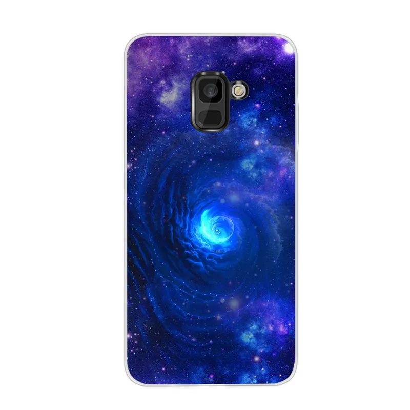 Style 10 Мягкий ТПУ чехол для samsung Galaxy A8 космический силиконовый чехол для Galaxy A6 J4 J6 Plus J8 A7 A9 чехол для телефона s Coque capa - Цвет: Style 10