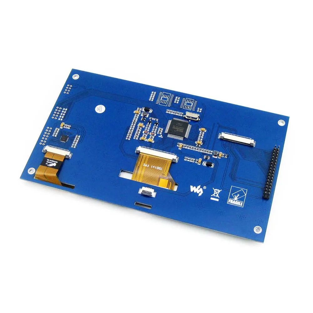 

7inch Capacitive Touch LCD (C) 800*480 Pixel Multicolor Graphic LCD, TFT I2C Touch Screen Display Module Embedded 10KB ROM