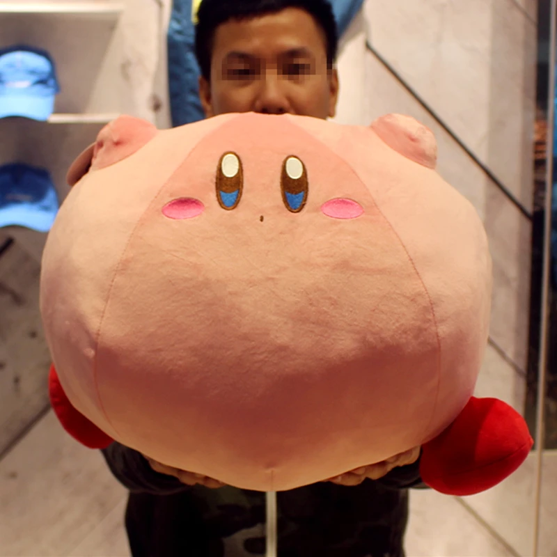 Официальная милая плюшевая кукла Kirby большого размера 43 см мультяшная мягкая