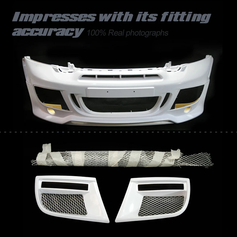 FRP передний бампер для Mini R60 Countryman DAG из стекловолокна (включая круглый туман и DRL)