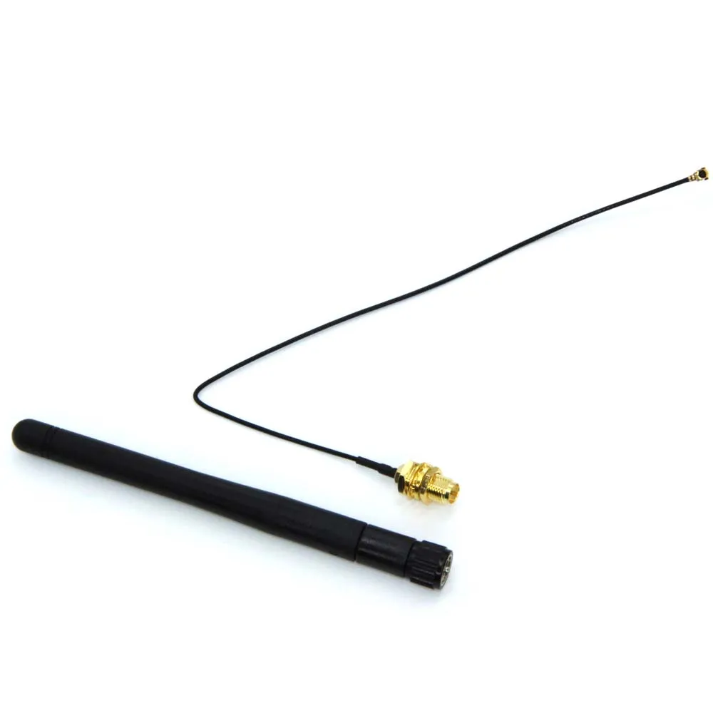 2 4G 2DBI двойная антенна PR SMA женский (контактный) маршрутизатор WIFI 109 мм IPX IPXE