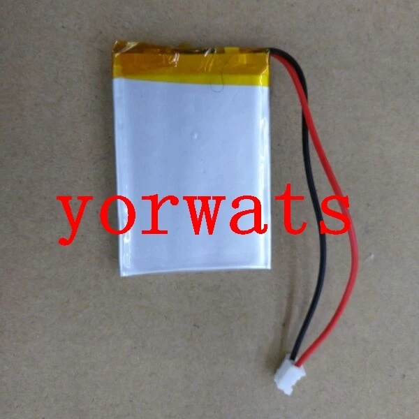 

New Hot A Rechargeable Li-ion Cell 3.7V polymer lithium battery 503448 053448 plug 2 driving recorder MP3