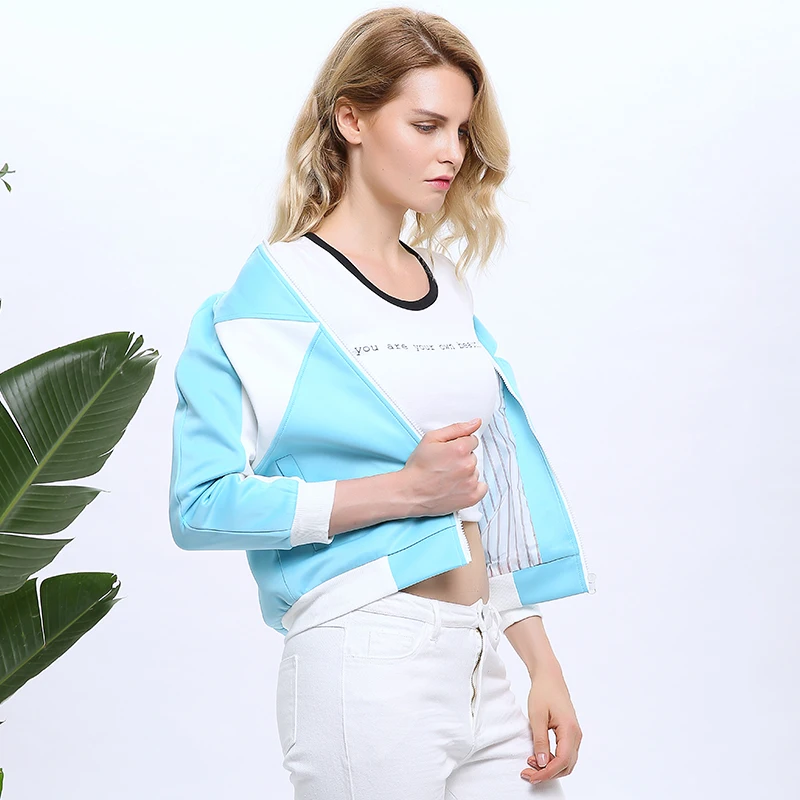 Фото Finalfit Бейсбол куртка Для женщин геометрический осень Повседневное Курточка Finalfit Бейсбол куртка Для женщин геометрический осень Повседневное Курточка