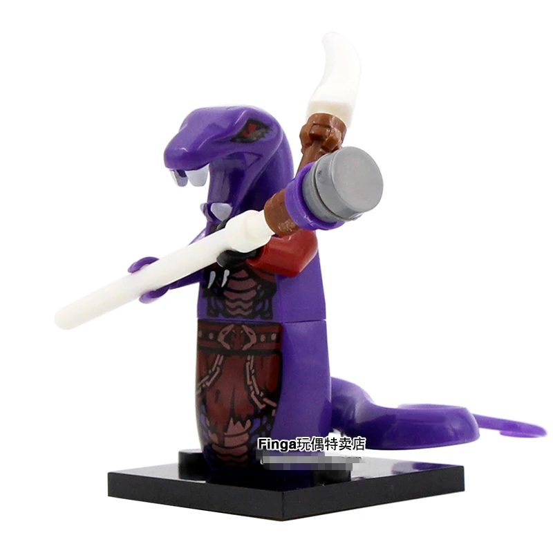 SingleSale фигурки змеи Kai jay Cole Phantom Ninja Masters Chen minifig сборные Модели Строительные блоки