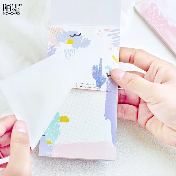 Девушка Серия блокнот для заметок на клейкой основе Kawaii Блокнот|Блокноты| |