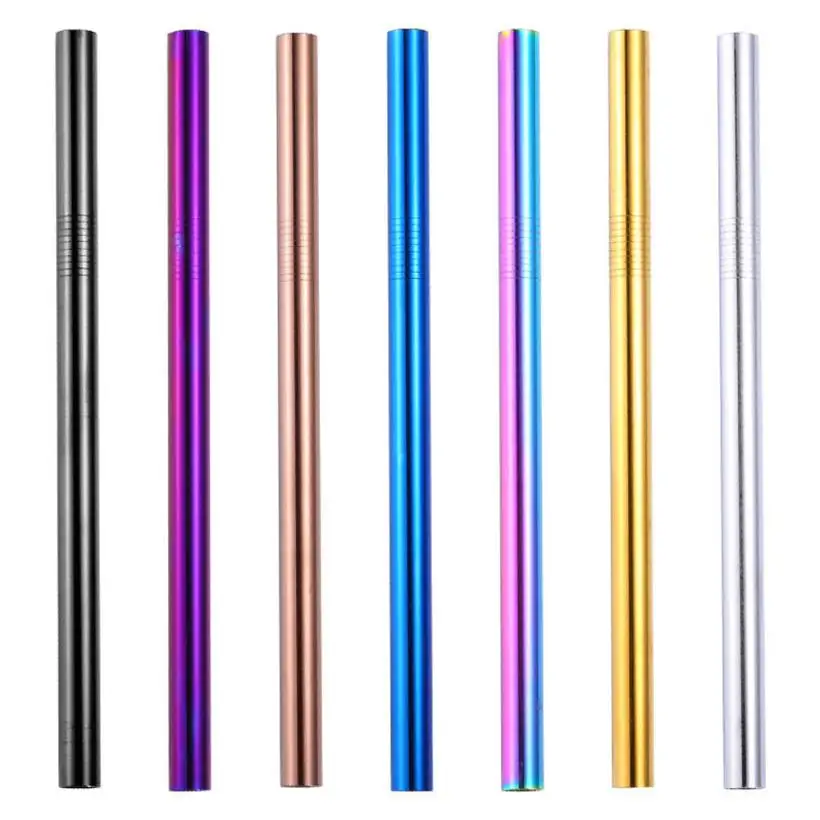 Многоразовые соломинки из нержавеющей стали 304 металлические Starw для напитков