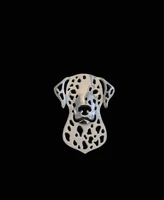 wholesale dog brooches dalmatian brooch silver plated good quality