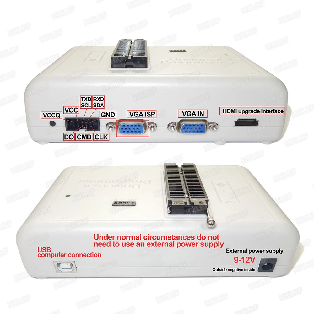 Универсальный программатор RT809H + адаптер BGA64 100% оригинал EMMC-Nand FLASH USB бесплатная