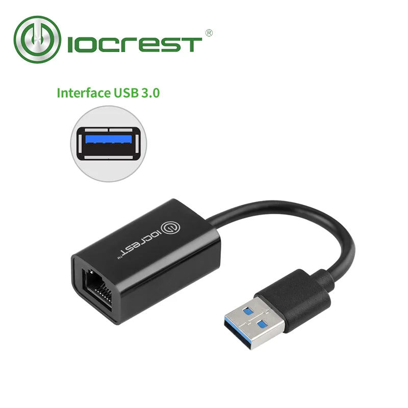 Сетевая карта IOCREST с USB 3 0 на 1000 Мбит/с Rj45 Ethernet Gigabit|Сетевые карты| |